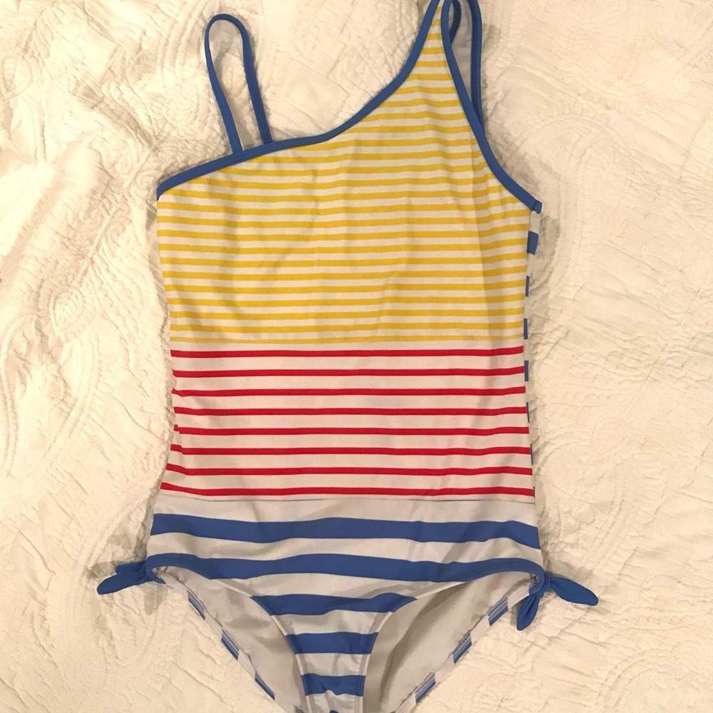 Striped Land’s End Swimsuit